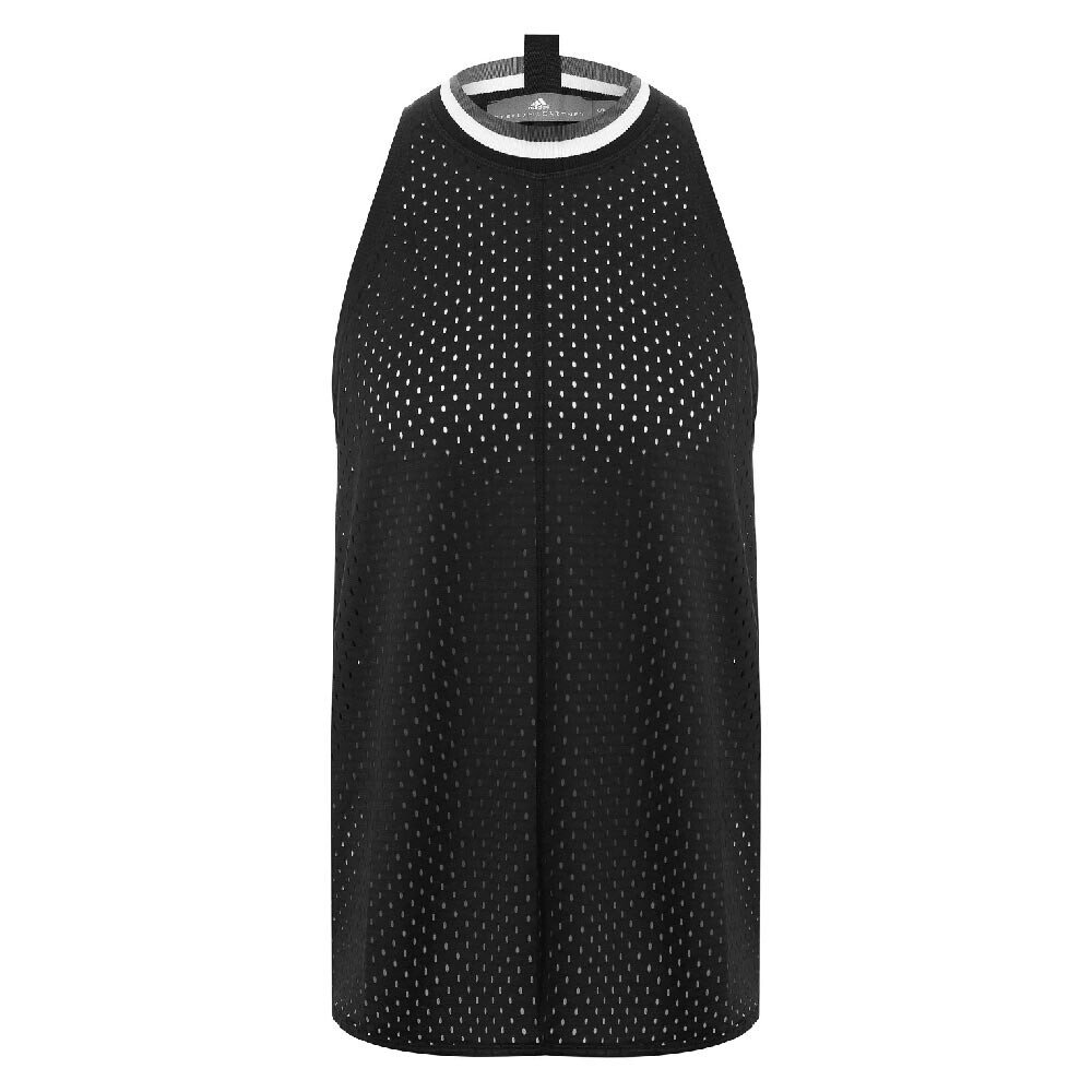 

Топ Adidas By Stella Mccartney Mesh Tank, черный
