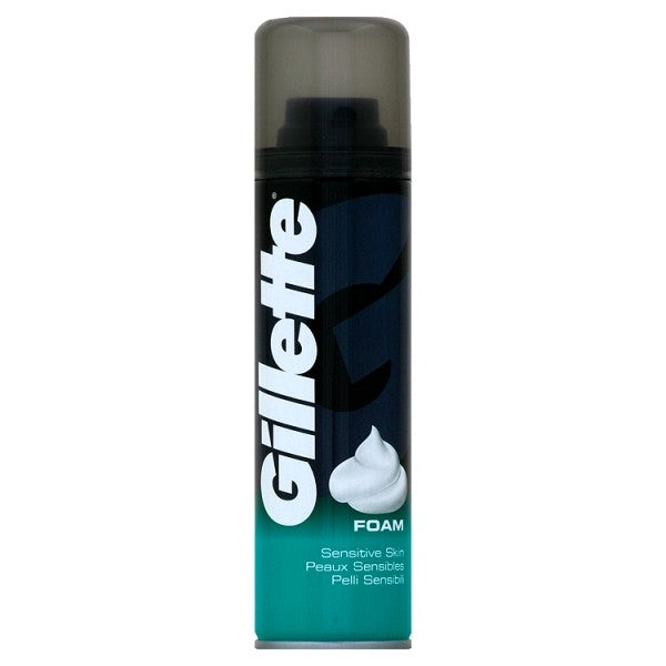 Gillette Пена для бритья Foam Sensitive Skin 200мл gillette shave foam sensitive skin