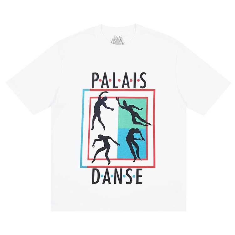 

Футболка Palace Danse-Crew T-Shirt 'White', белый