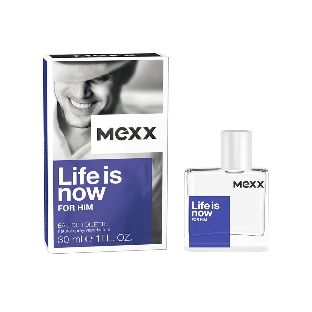 Mexx Туалетная вода-спрей Life is Now for Him 30 мл look up now life is surprising for him туалетная вода 50мл