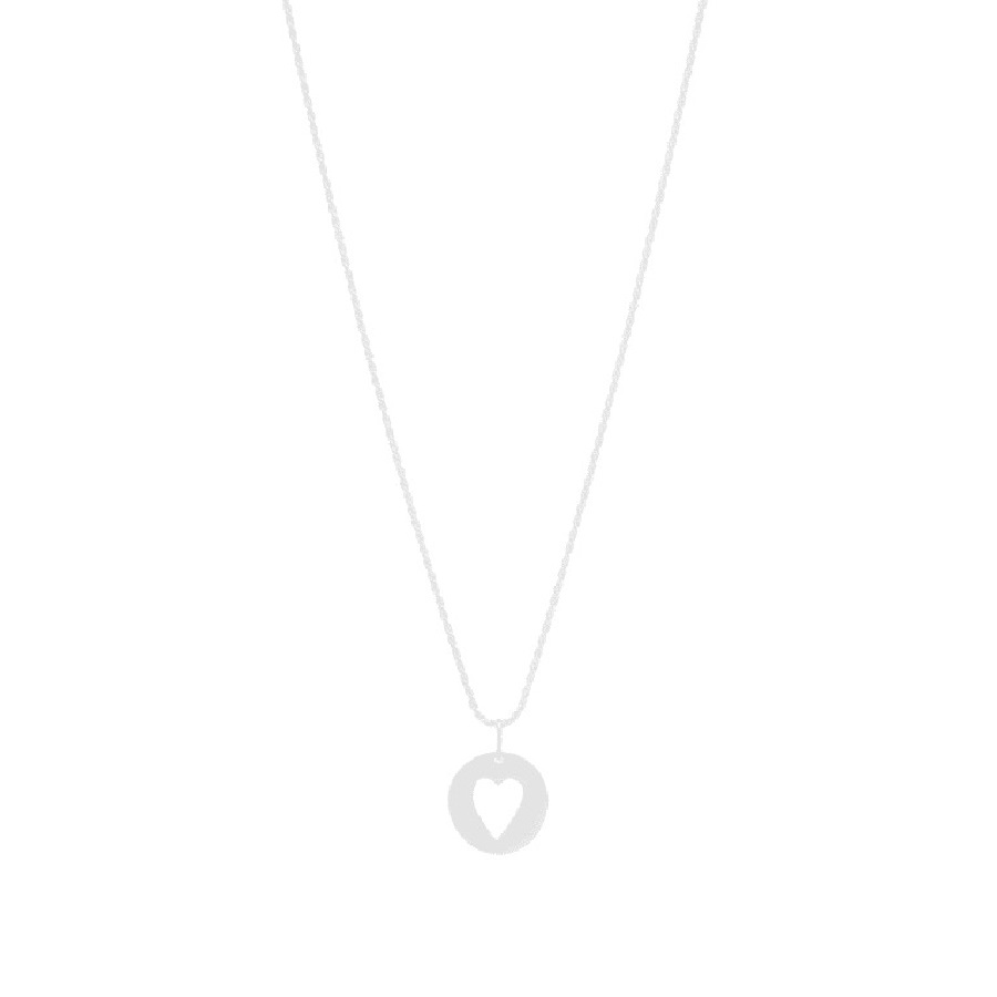 Подвеска Bleue Burnham A Good Heart Necklace, серебристый ожерелье с фото на заказ кулон в форме сердца с ультразвуковым изображением персонализированное ожерелье с гравировкой семейный сувенир