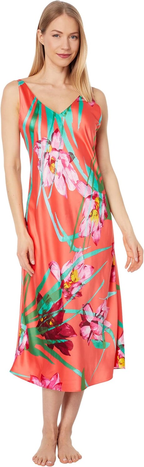 

Платье с водяной лилией N by Natori, цвет Coral Pink Combo