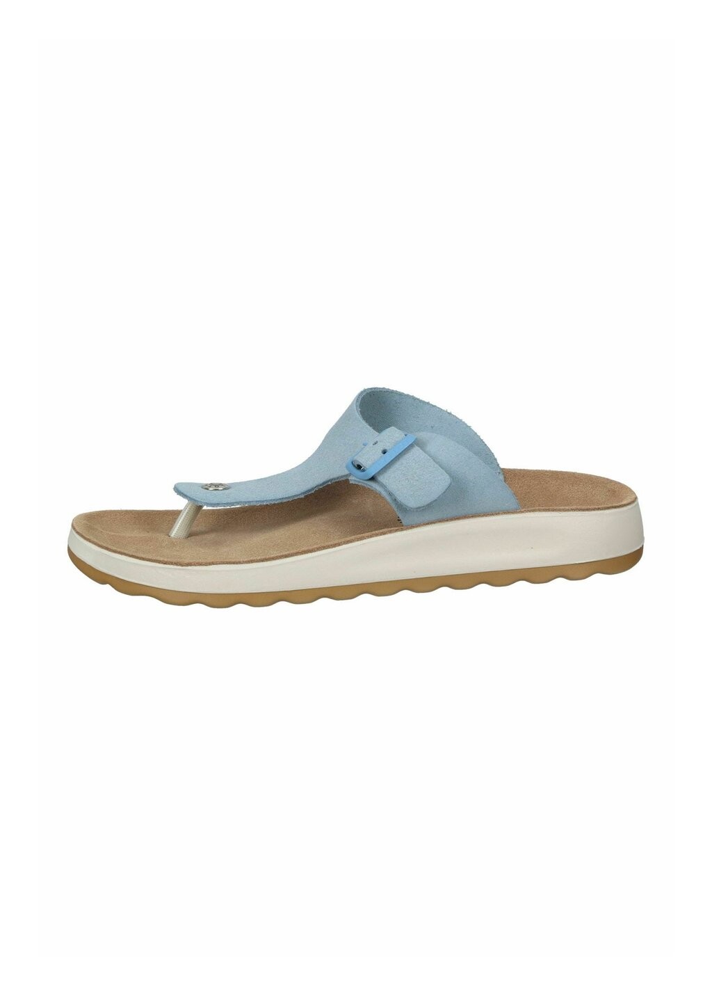 

Мюли на плоской подошве Fly Flot, цвет hellblau