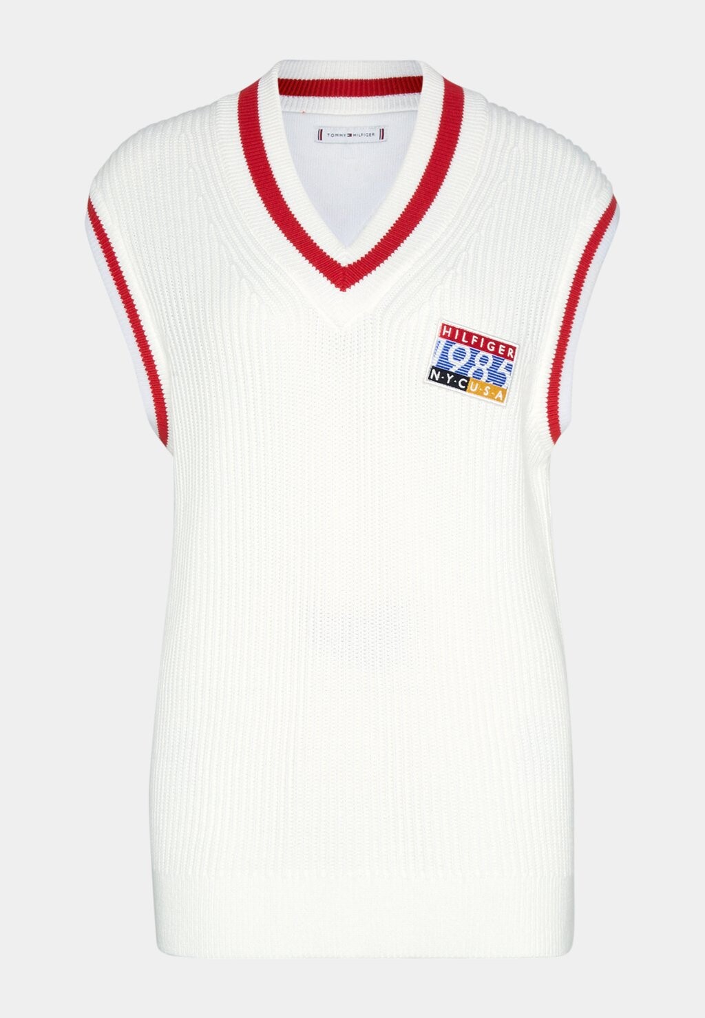 

Свитер Exclusive Unisex Hilfiger Team Vest Tommy Hilfiger, кремовый