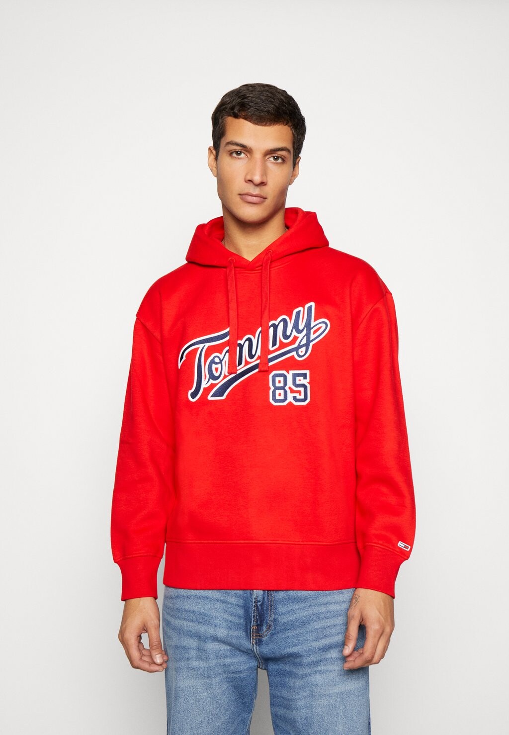 

Худи Tommy Jeans, темно-малиновый