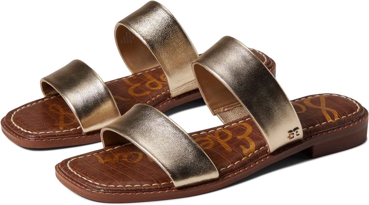 

Сандалии на плоской подошве Haydee Sam Edelman, золото