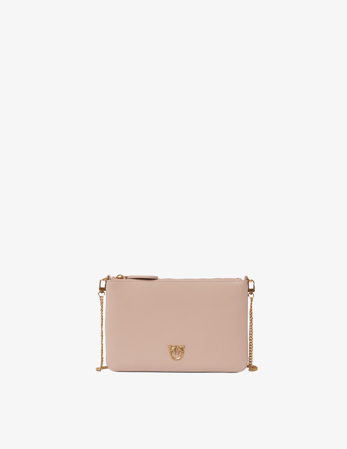 

Классическая плоская сумка Pinko, розовый