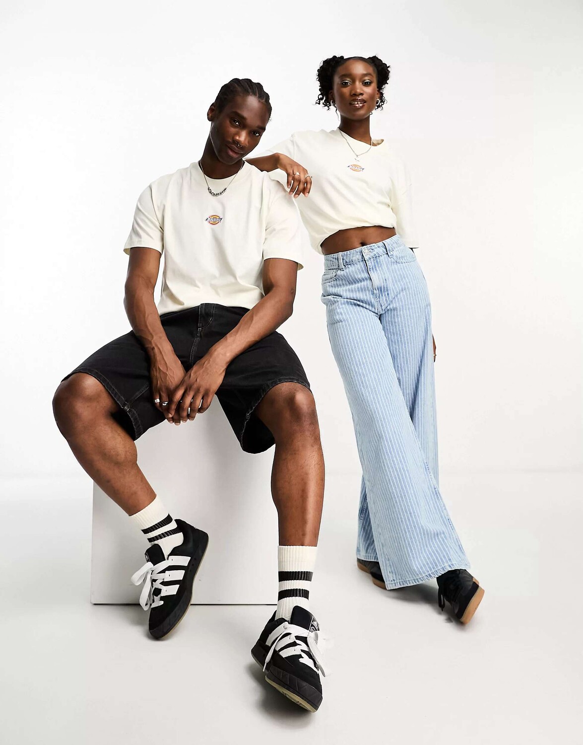 

Белая футболка с логотипом Dickies Maple Valley Central, Белый