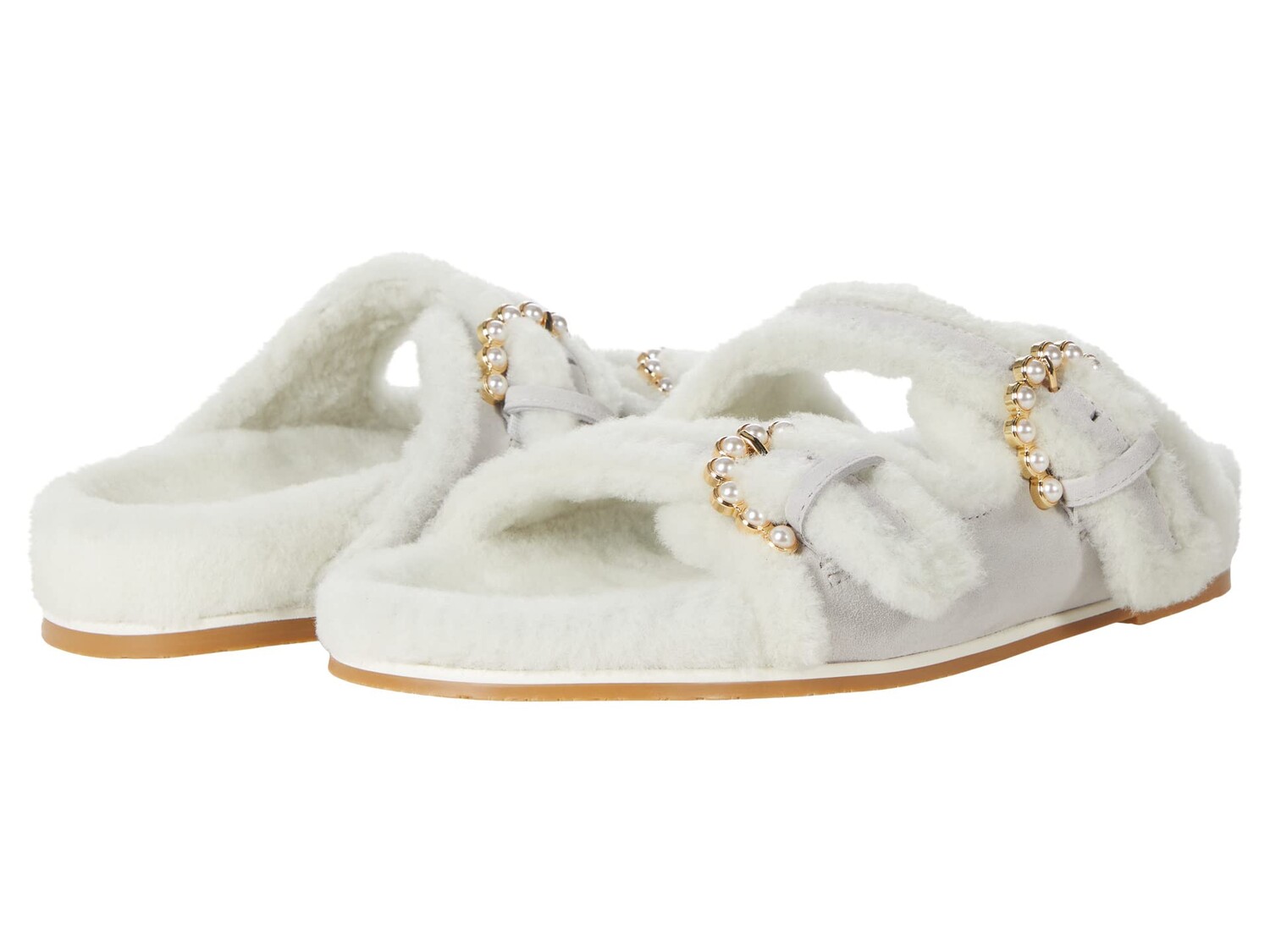 Сандалии Stuart Weitzman, Piper Chill Slide Sandal white e b stuart little