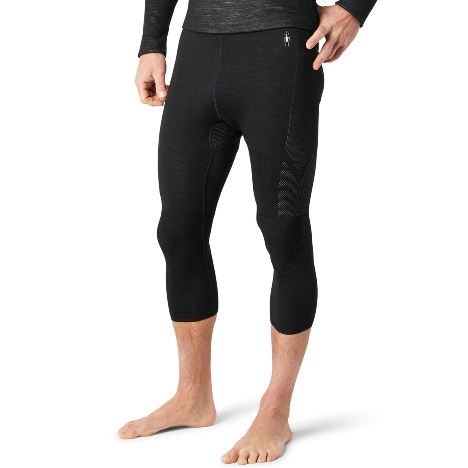 Леггинсы Smartwool Intraknit Thermal Merino Base Layer 3/4, черный - фото