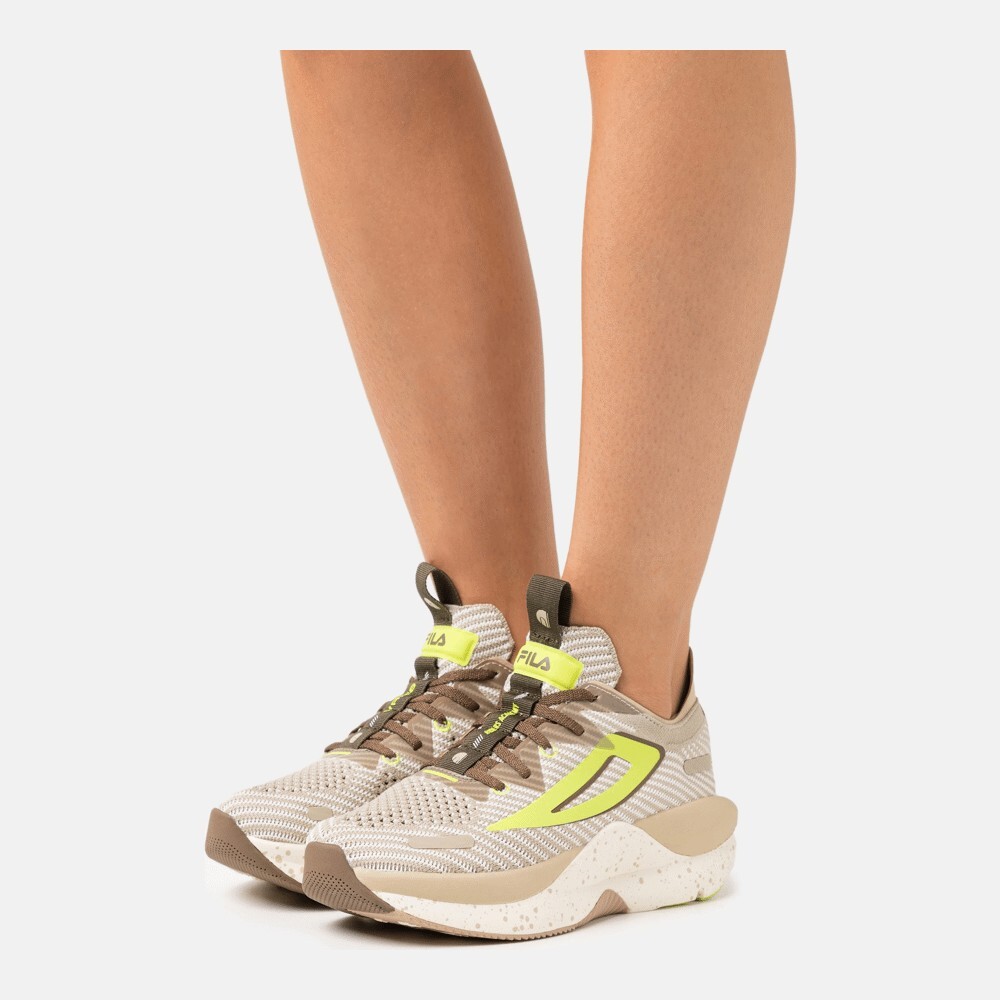 

Кроссовки Fila Shocket , safari/acid lime