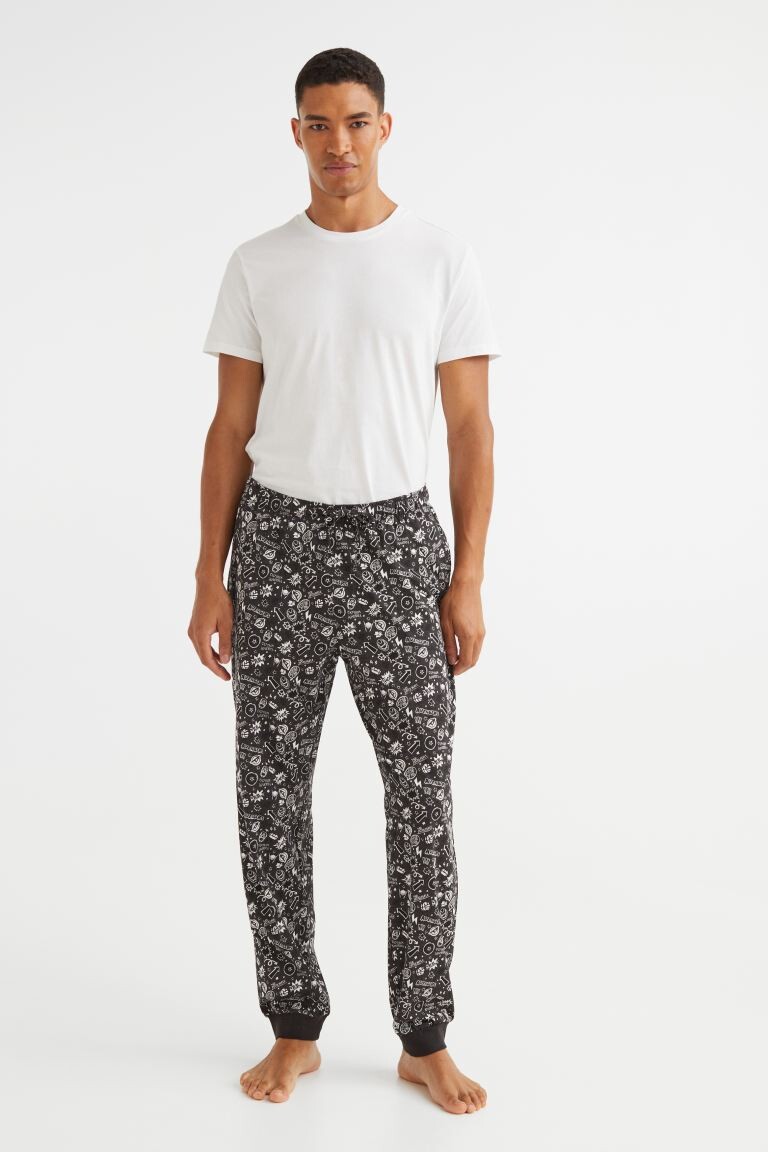 

Пижамные штаны с рисунком H&M, черный/мстители