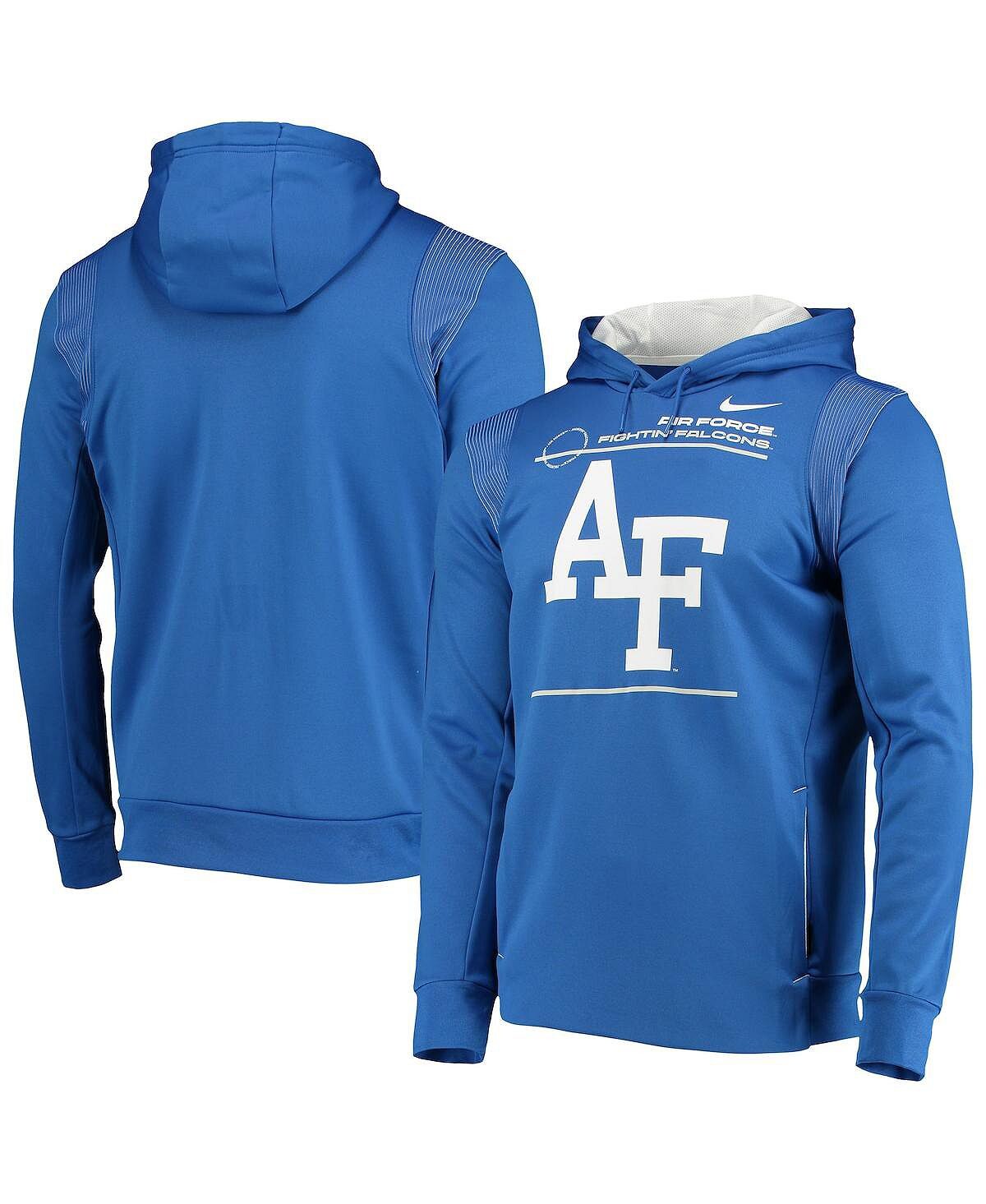 

Мужская толстовка с капюшоном royal air force falcons 2021 team sideline performance pullover Nike