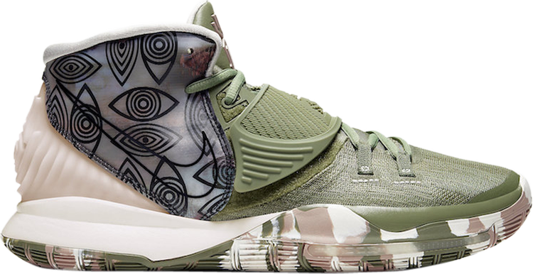 Кроссовки Nike Kyrie 6 Preheat 'Shanghai', зеленый