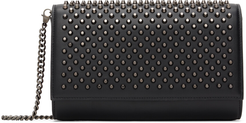 

Черный клатч Paloma Christian Louboutin