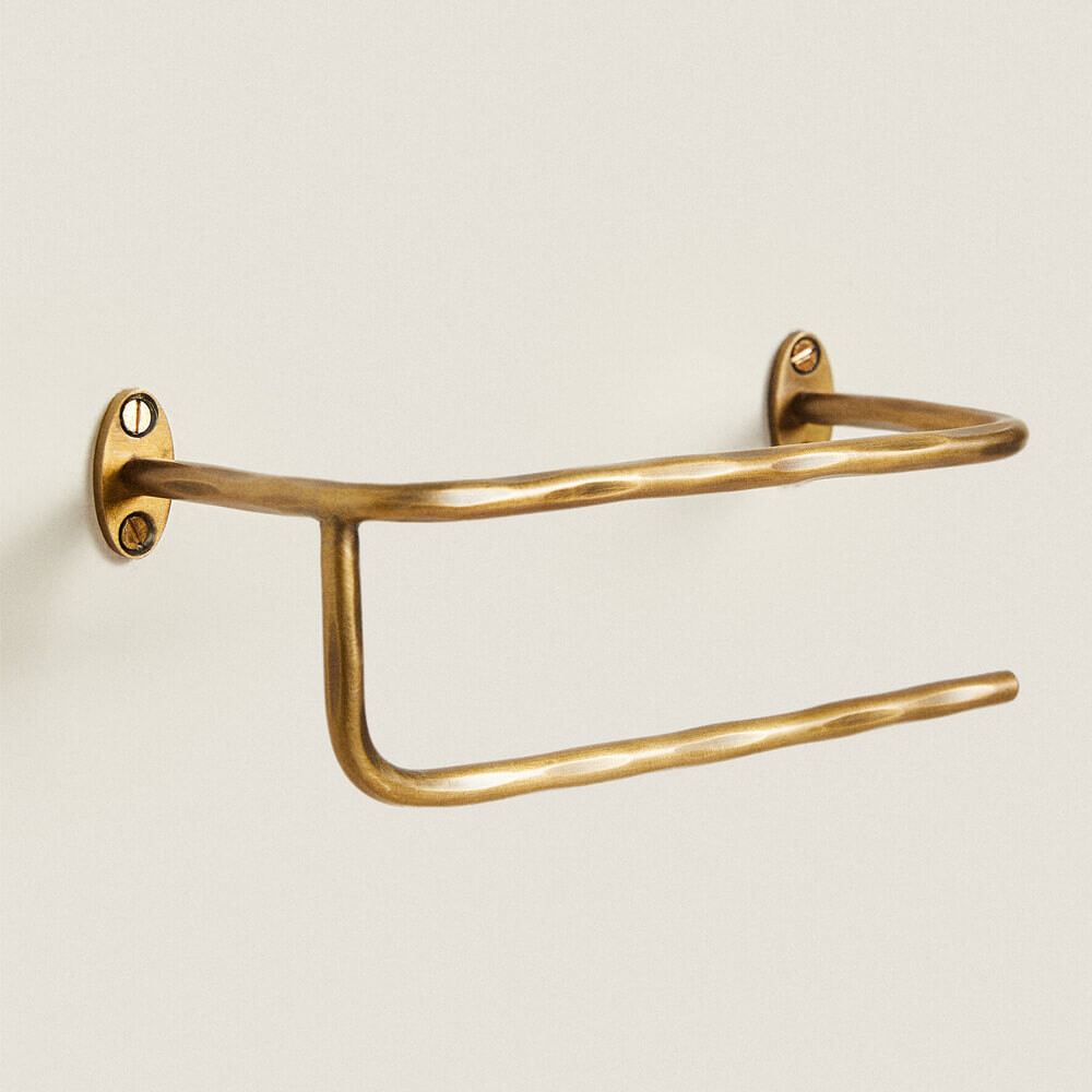 

Держатель для туалетной бумаги Zara Home Golden, золотистый