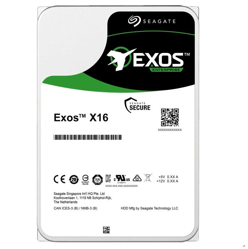 цена Жесткий диск Seagate Exos X16, 10 ТБ 3.5 ST10000NM001G