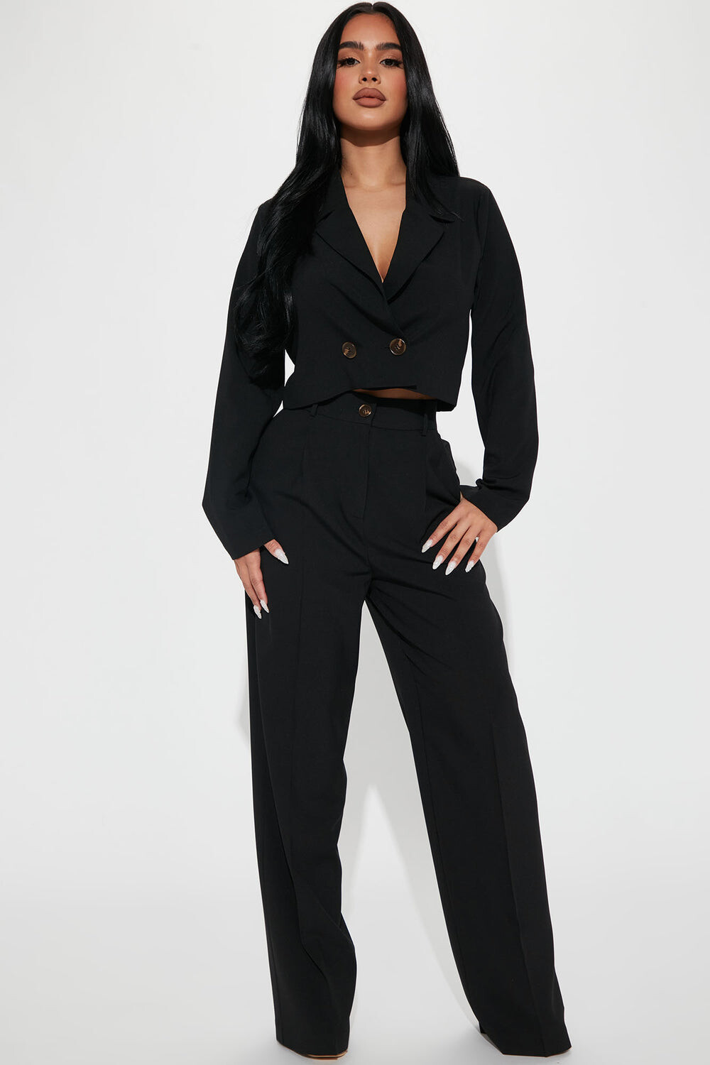 

Брюки Fashion Nova 911084TW159, черный