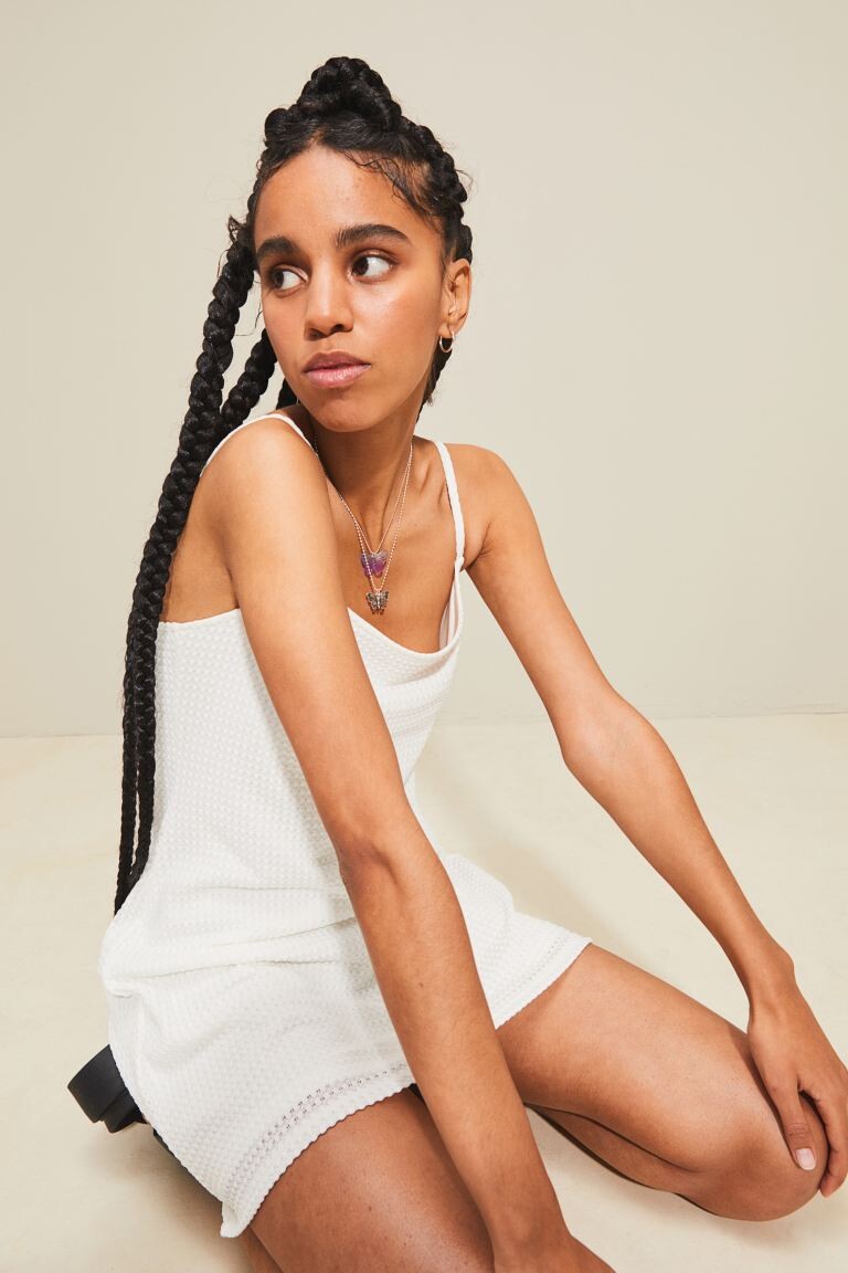 

Платье крючком H&M, белый