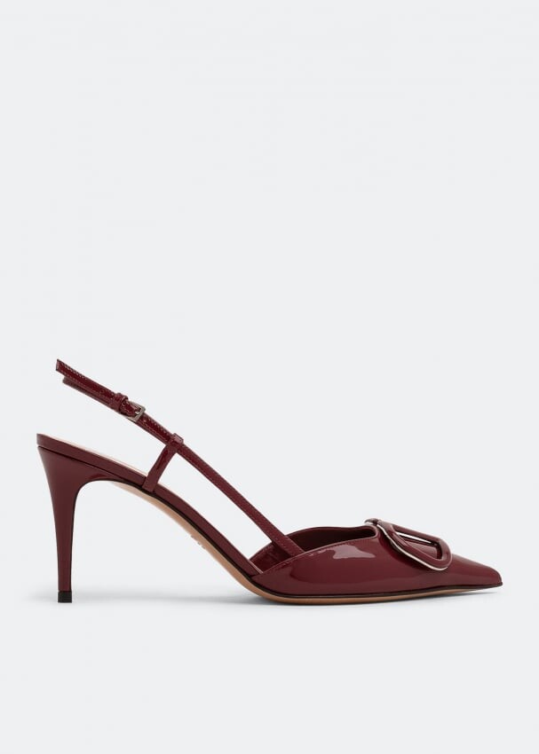 

Туфли VALENTINO GARAVANI VLogo Signature pumps, бордовый, Красный