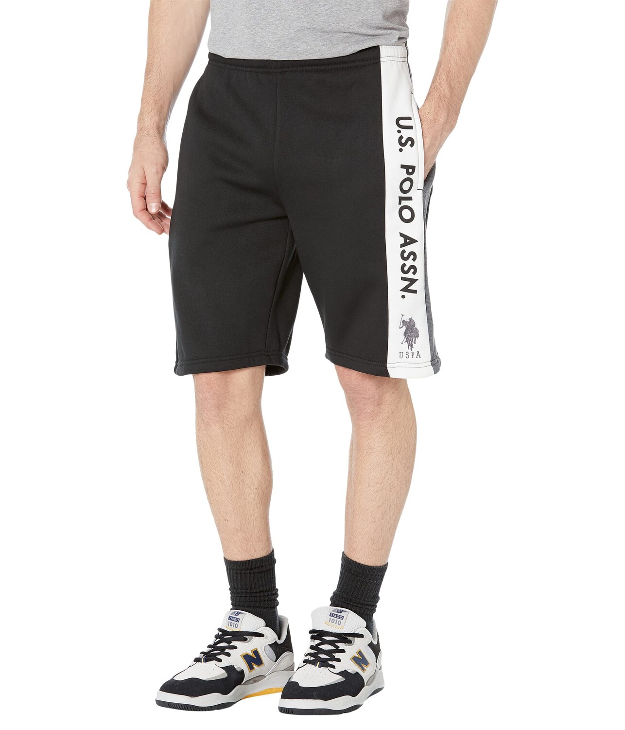 

Шорты U.S. POLO ASSN., Vertical Panel Fleece Shorts