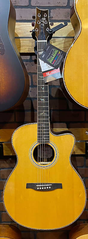

Электроакустическая гитара PRS SE Angeles AE60 Natural с футляром acoustic