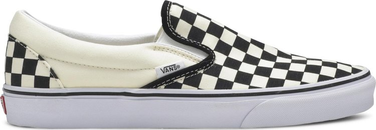 Кеды Vans Classic Slip-On Checkerboard, белый classic slip on checkerboard