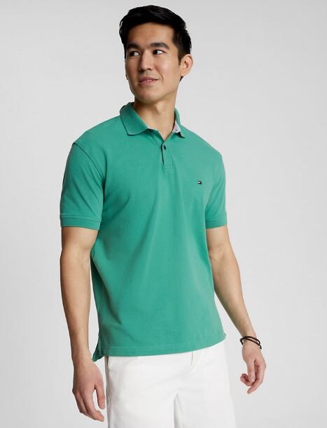 

Футболка-поло Tommy Hilfiger Regular Fit, светло-зеленый