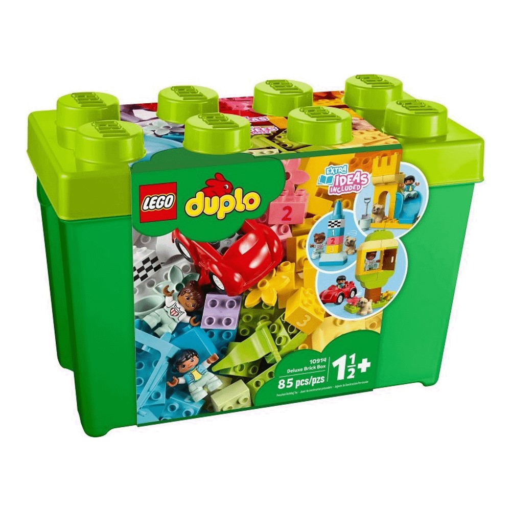 Конструктор LEGO DUPLO 10914 Большая коробка с кубиками конструктор lego duplo classic 10913 коробка с кубиками 65 дет