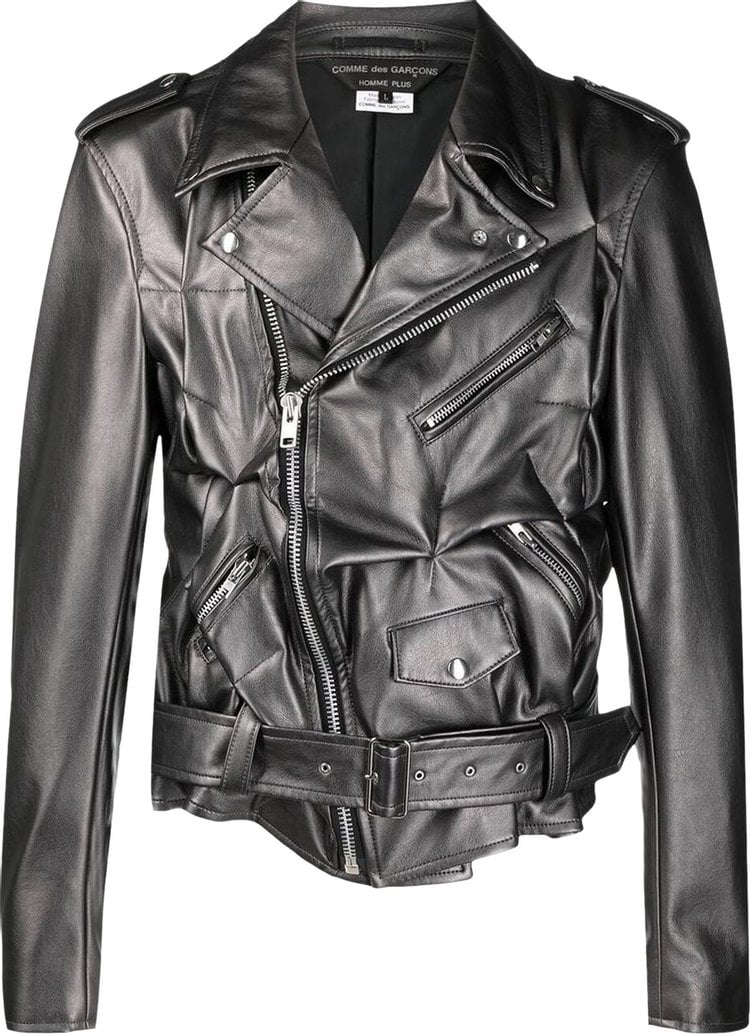 Comme de garcon store leather jacket