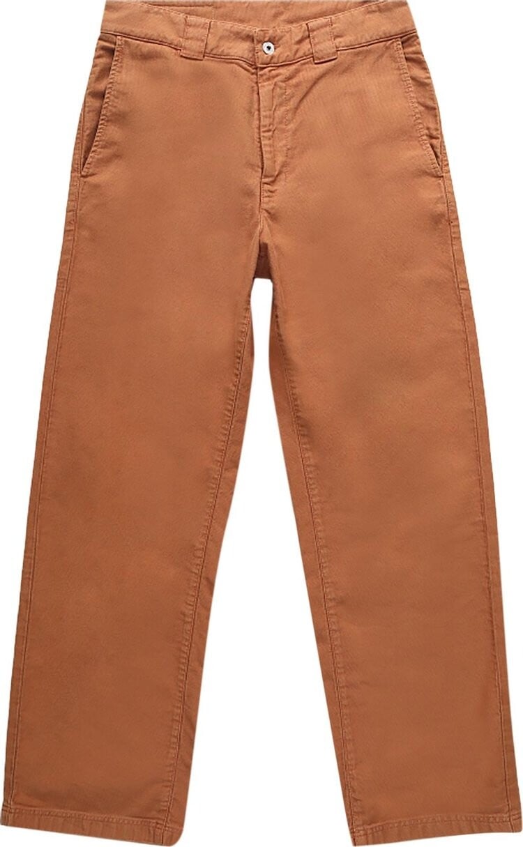 

Брюки Heron Preston Canvas Chino Pants 'Tobacco Brown', коричневый