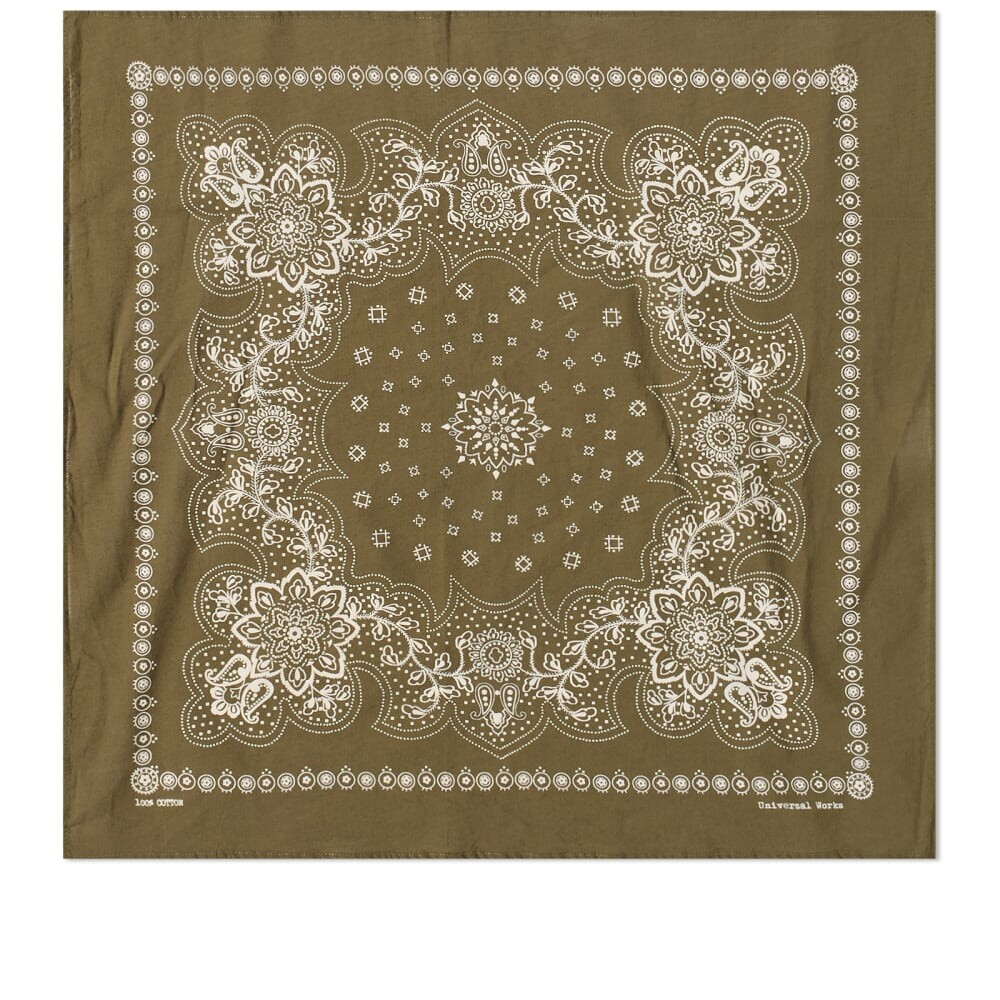 

Шарф Universal Works Bandana Print Neckerchief