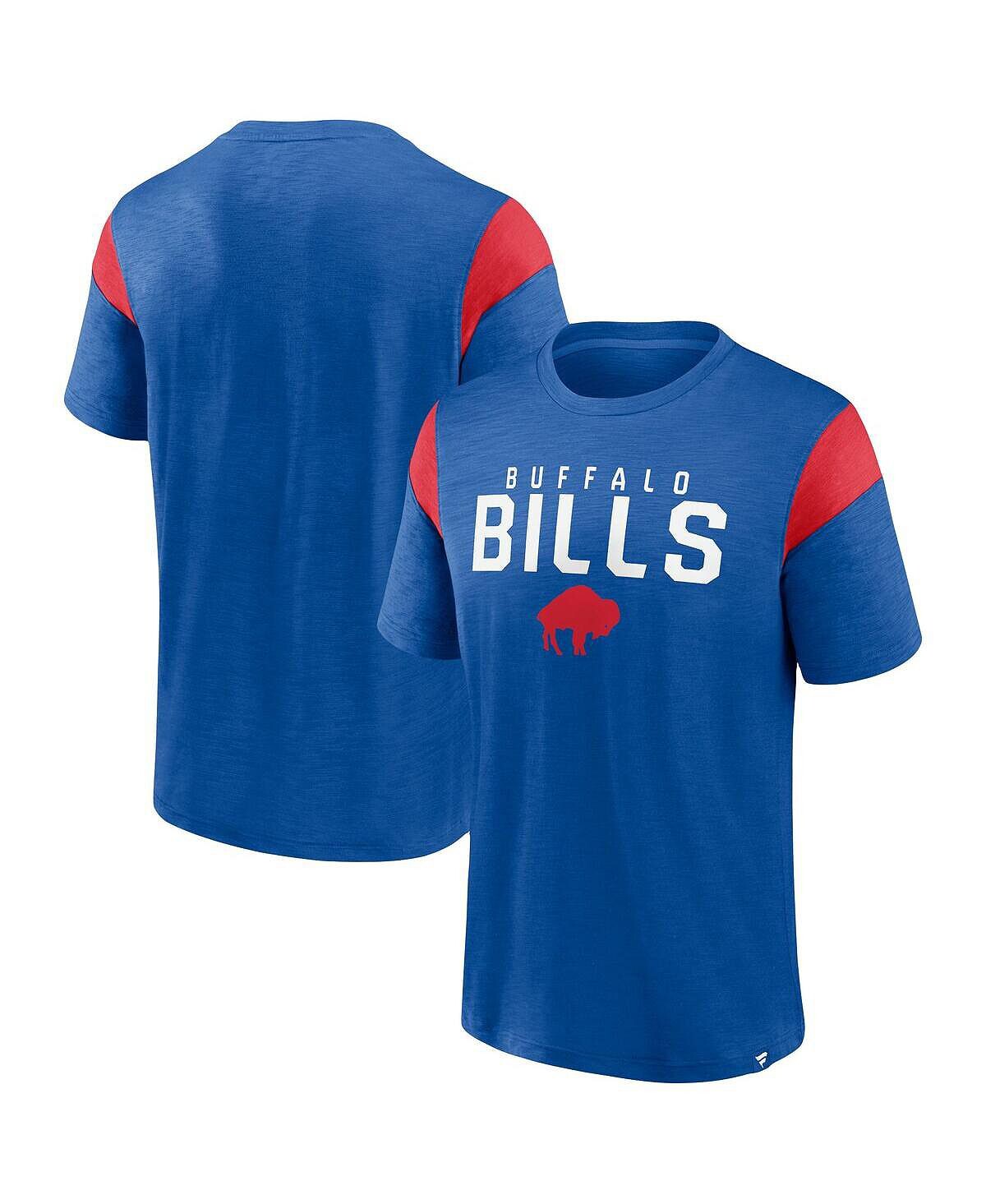 

Мужская фирменная футболка royal buffalo bills home stretch team Fanatics