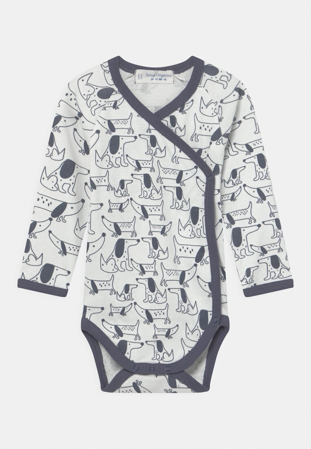 

Боди YGON WRAP Sense Organics, цвет blue