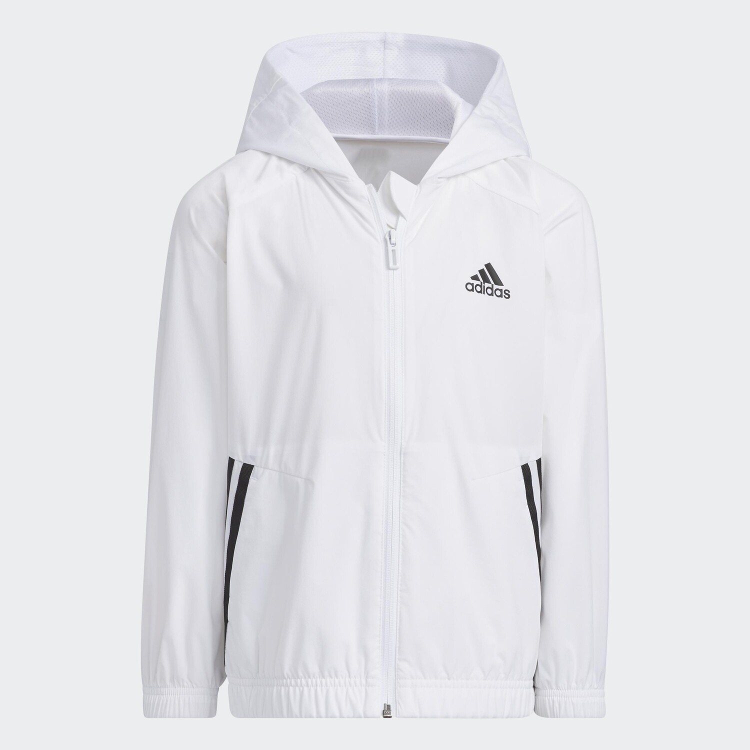 

Куртка Adidas with Hood and Logo, белый/черный