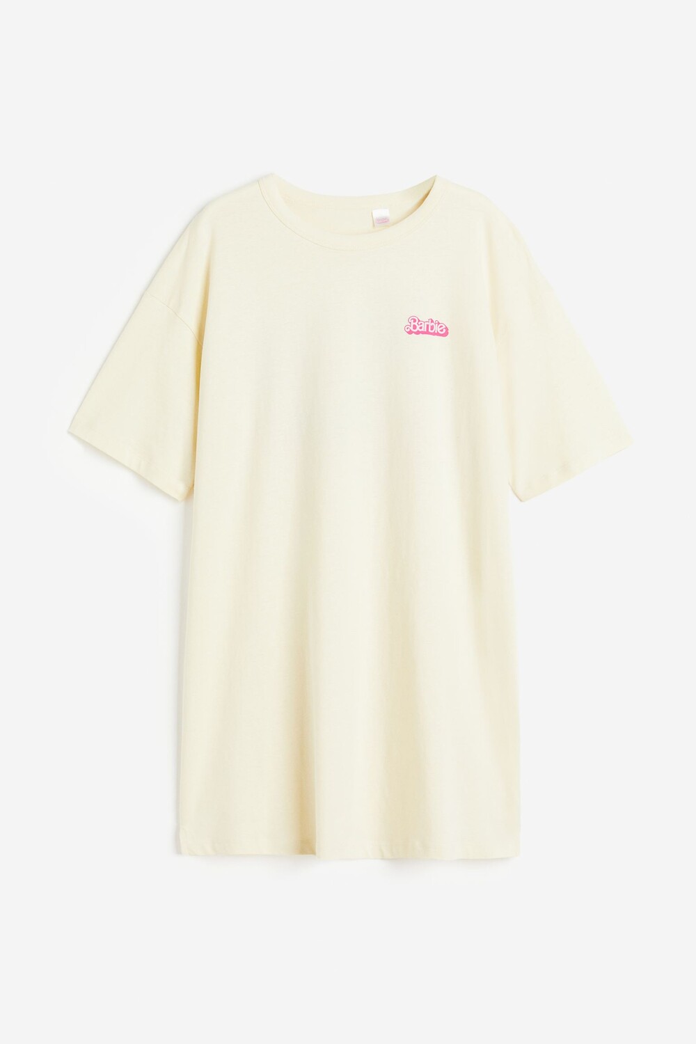 

Ночная рубашка H&M Printed Barbie, светло-желтый