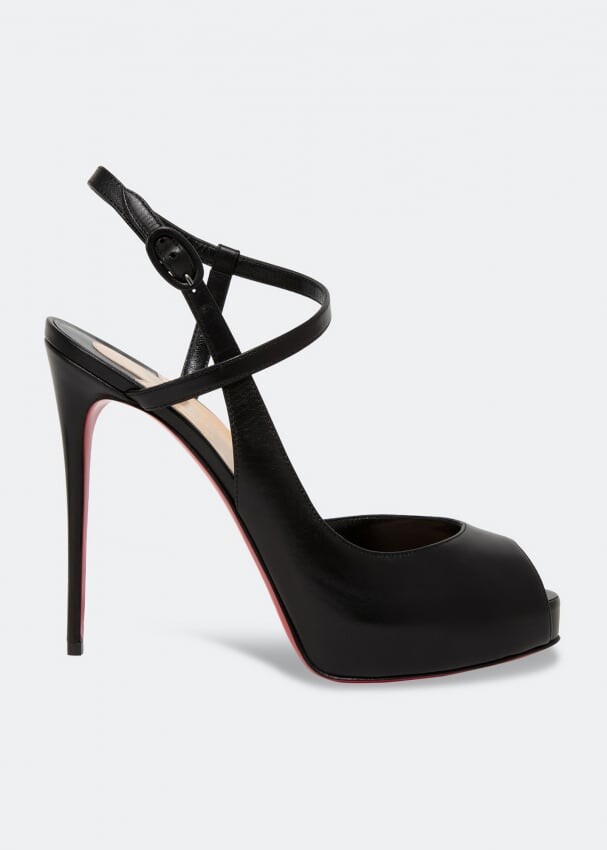 

Сандалии CHRISTIAN LOUBOUTIN Jenlove Alta 120 sandals, черный