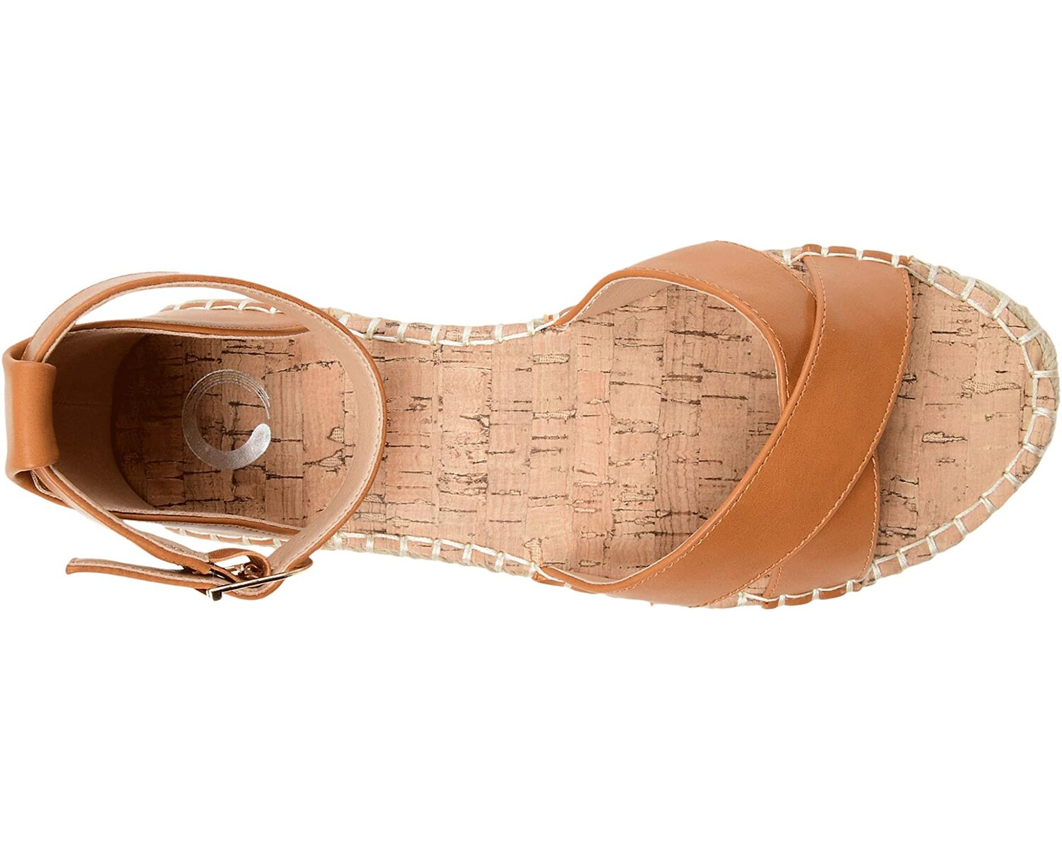 

Сандалии Lyddia Sandal Journee Collection, коньяк