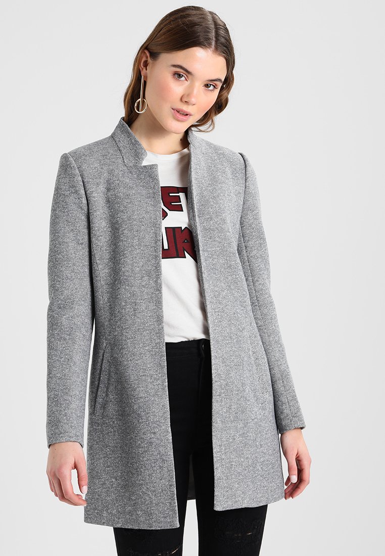 цена Пальто короткое ONLY, серый
