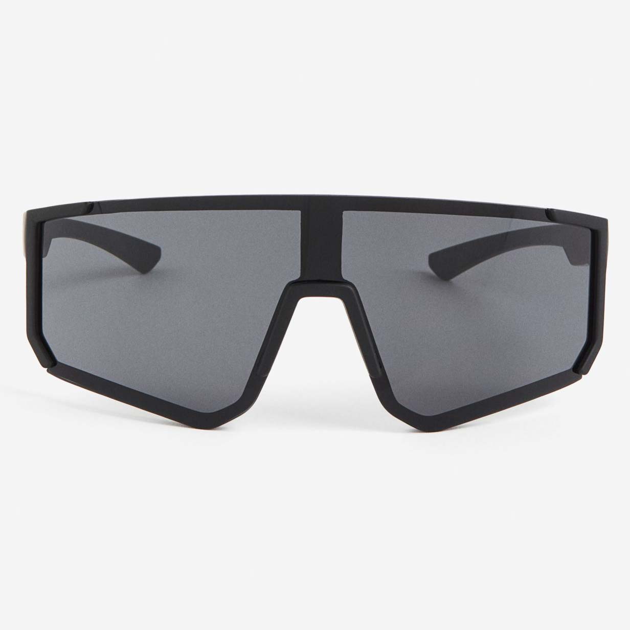 Солнцезащитные очки H&M Shatterproof Sports, черный солнцезащитные очки прямоугольные оправа пластик ударопрочные с защитой от уф градиентные черный