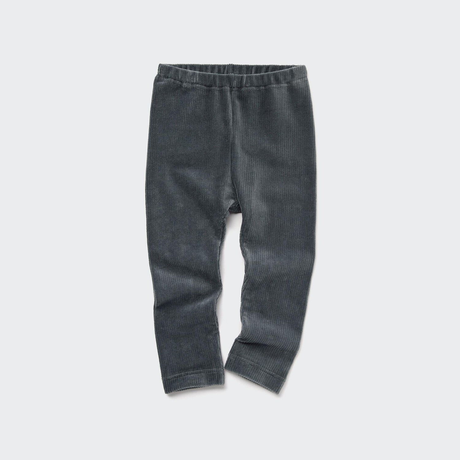 

Вельветовые леггинсы стрейч для малышей Uniqlo, серый