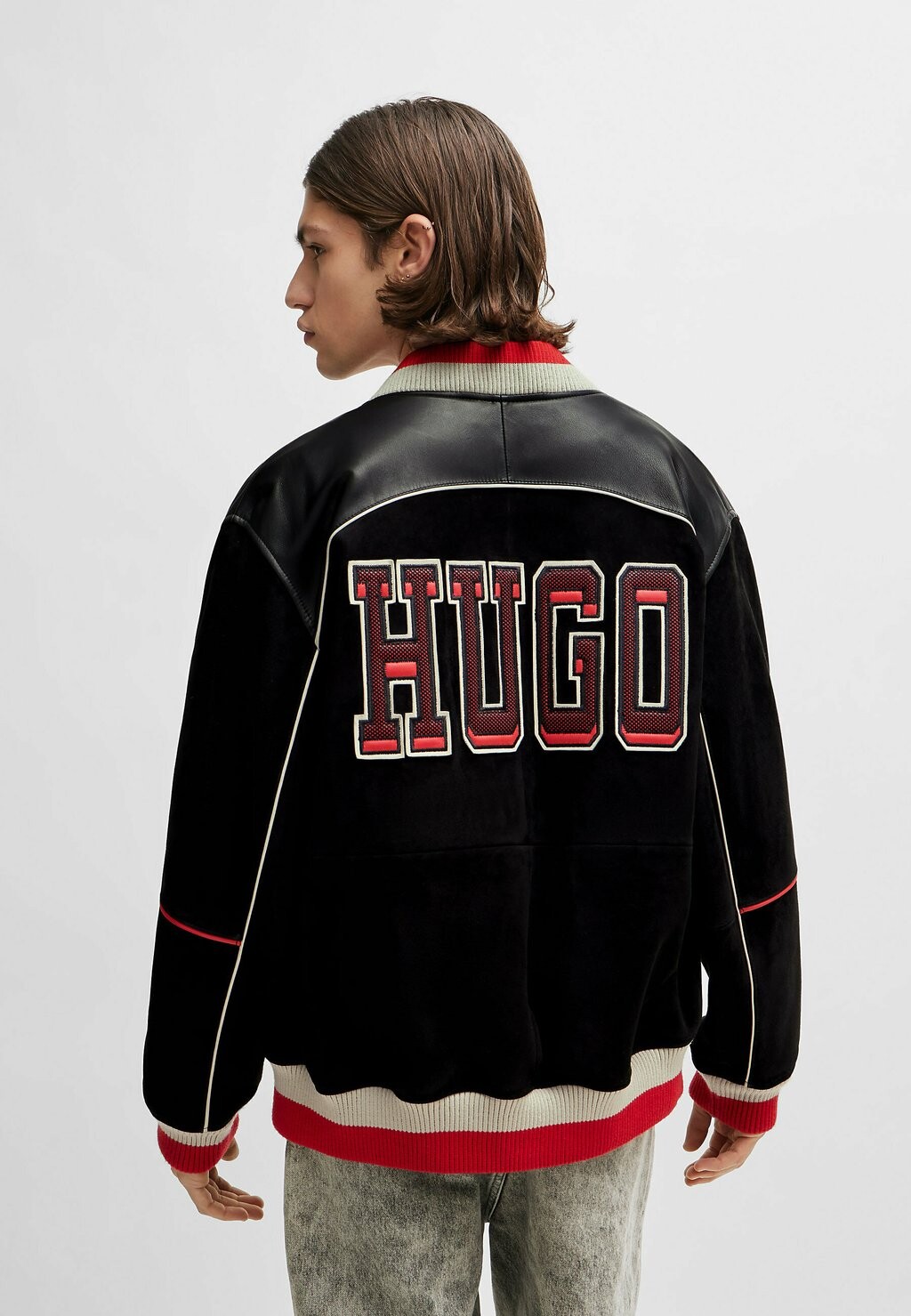

Кожаная куртка LYLE HUGO, цвет black one