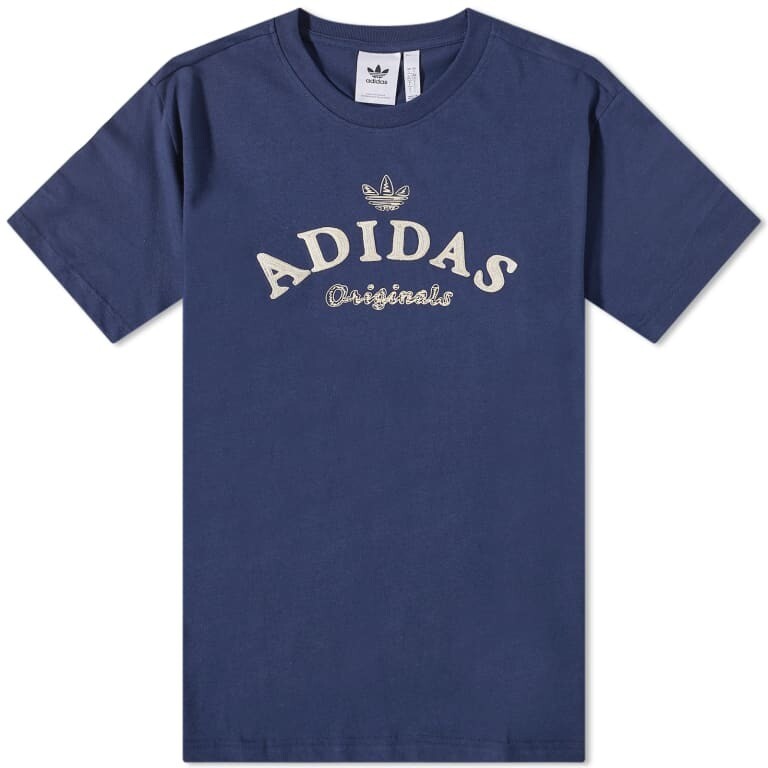 

Футболка Adidas с графикой, синий