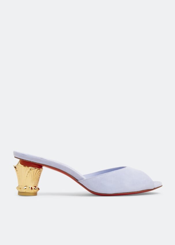 

Сандалии CHRISTIAN LOUBOUTIN Lipsita 55 sandals, фиолетовый