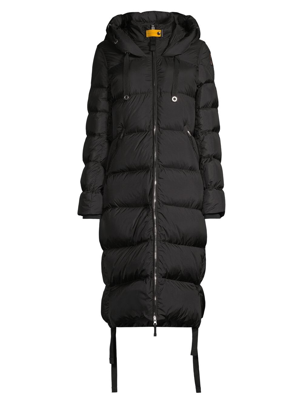 

Стеганый нейлоновый пуховик с капюшоном Panda Parajumpers, черный