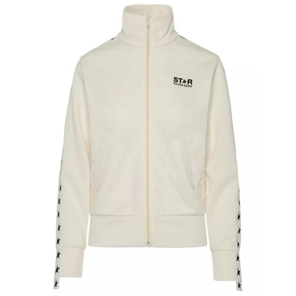 

Футболка white polyester denise sweatshirt Golden Goose, бежевый