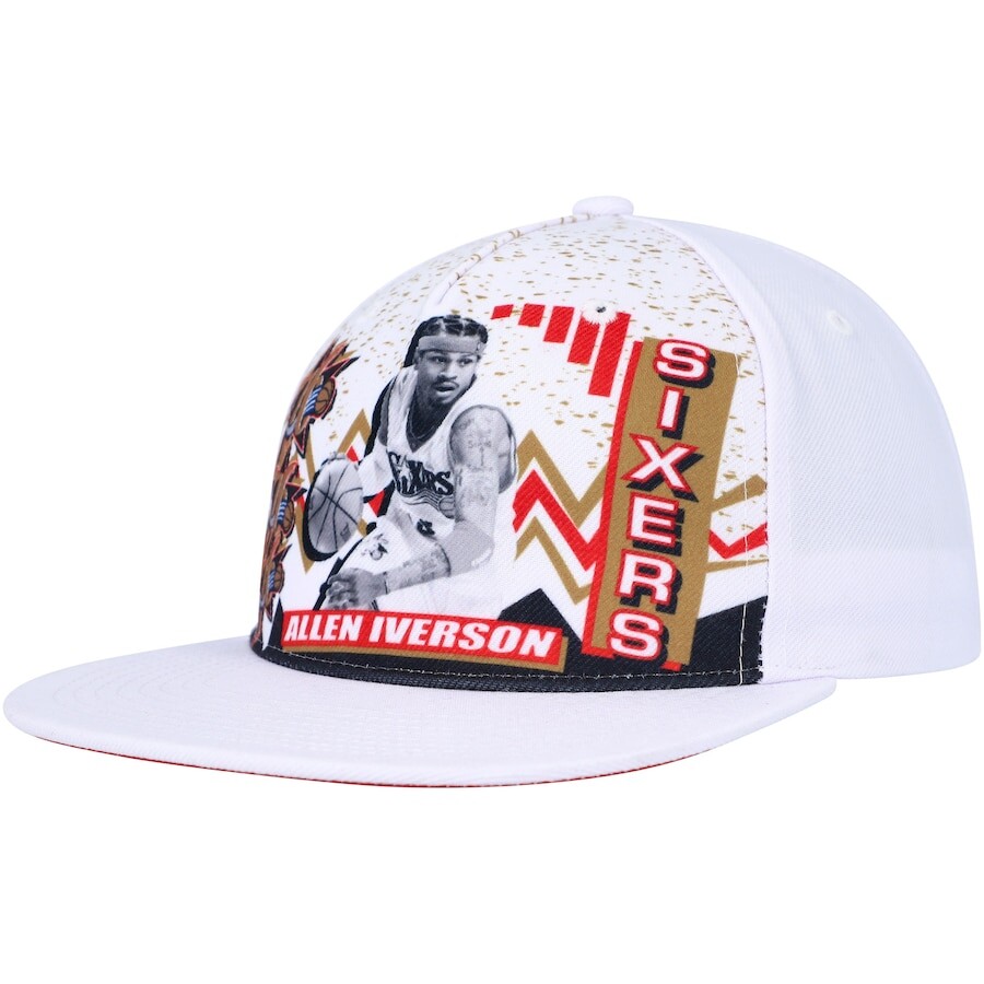 

Бейсболка Mitchell & Ness Philadelphia 76Ers, белый