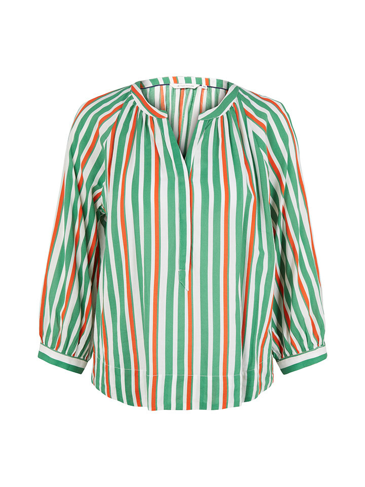 

Блуза Tom Tailor, цвет Grün/Orange