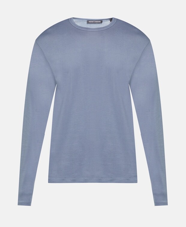 

Топ с длинными рукавами Trusted Handwork, цвет Slate Blue