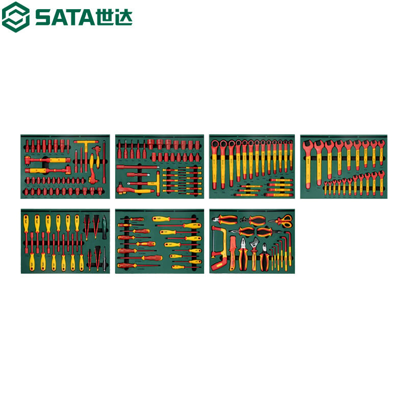 Shida SATA 09937 Комплексный комплект для технического обслуживания нового энергетического автомобиля, 166 предметов